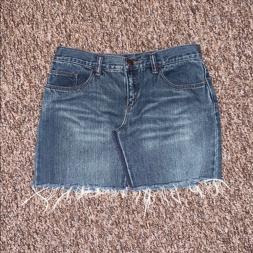 Jean Mini Skirt
